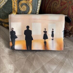 Jeon Los Angeles - Brown and Gold make up bag like new